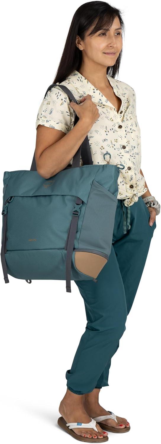 imageOsprey Daylite Large Tote PackSoundwave GreyLatte Brown