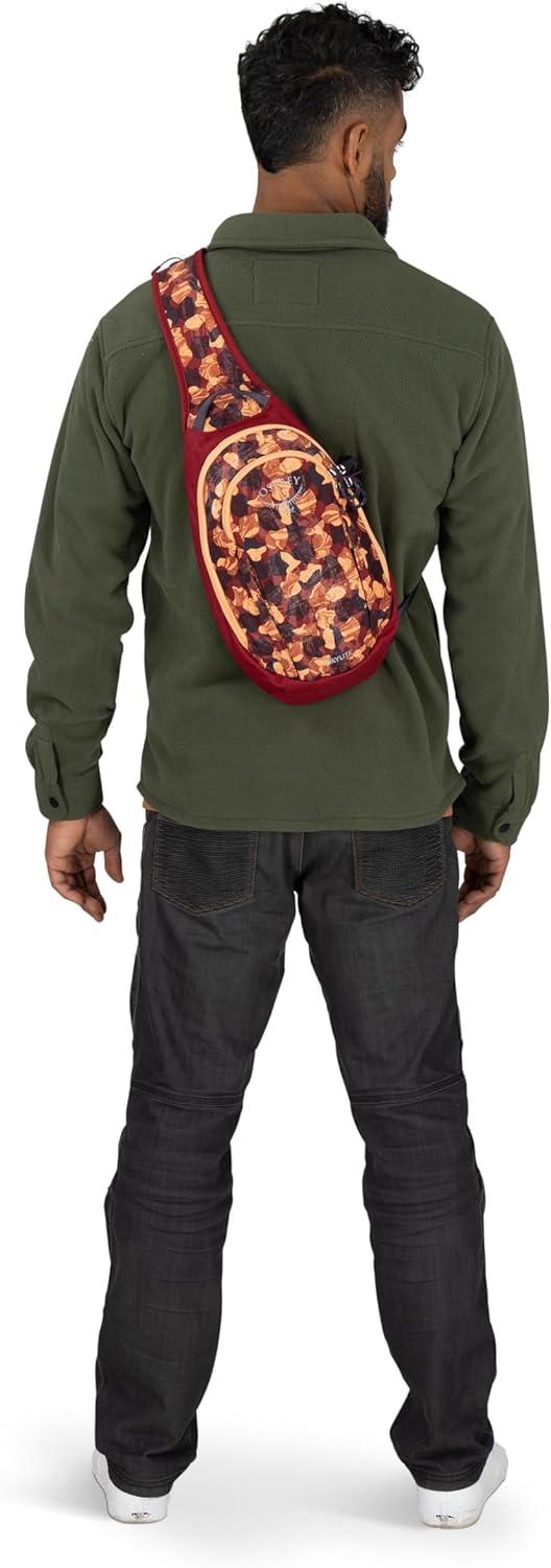 imageOsprey Daylite Shoulder Sling Bag Compact Crossbody Backpack for Everyday Carry Festivals and Lightweight TravelNight Shift Blue