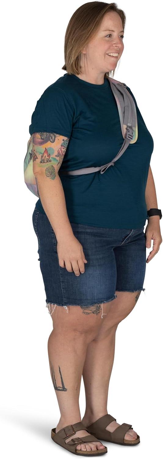 imageOsprey Daylite Shoulder Sling Bag Compact Crossbody Backpack for Everyday Carry Festivals and Lightweight TravelRainbow Vibes