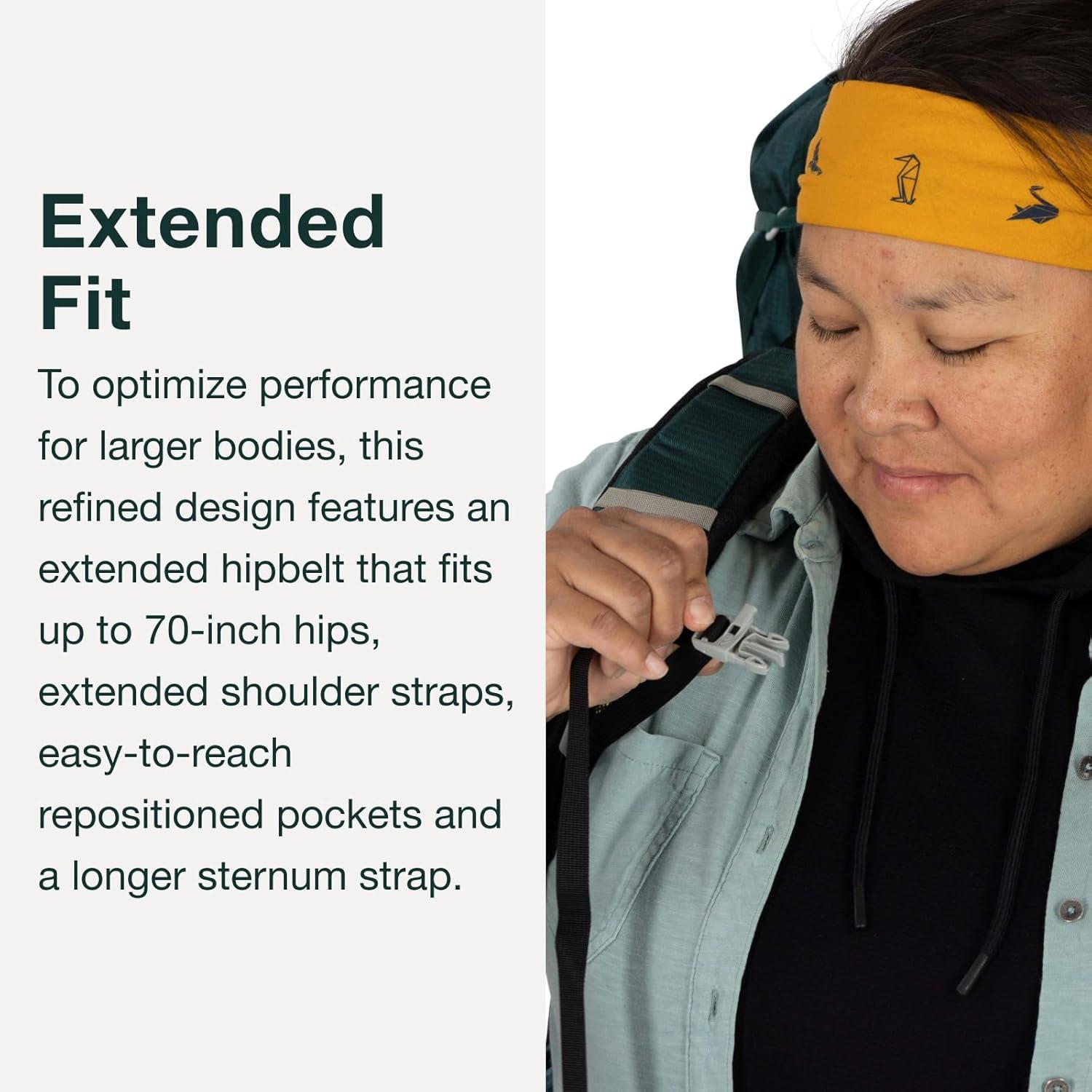 imageOsprey Eja 48 Womens Ultralight Backpacking BackpackDeep Teal