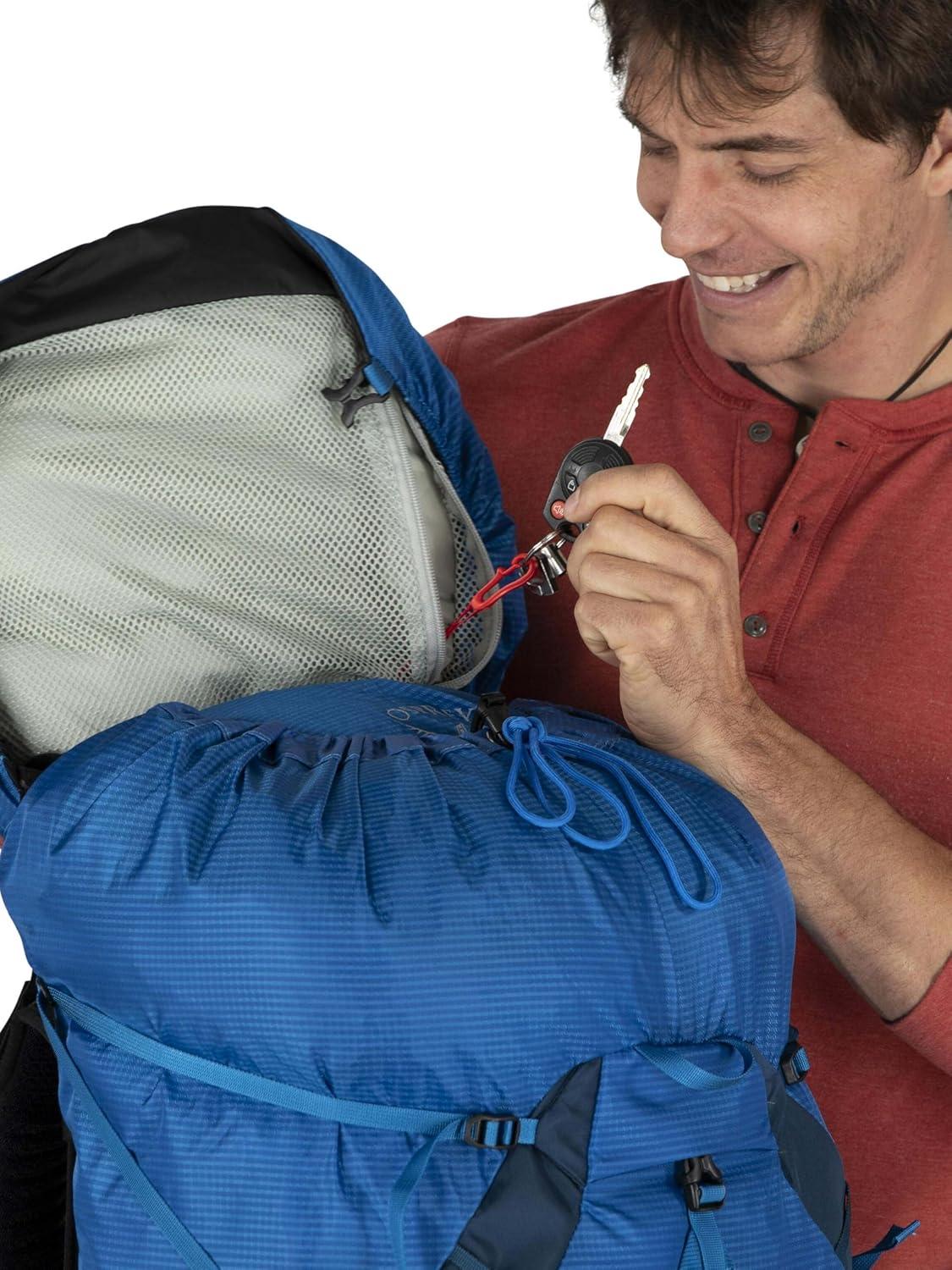 imageOsprey Exos 58 Mens Ultralight Backpacking BackpackBlue Ribbon