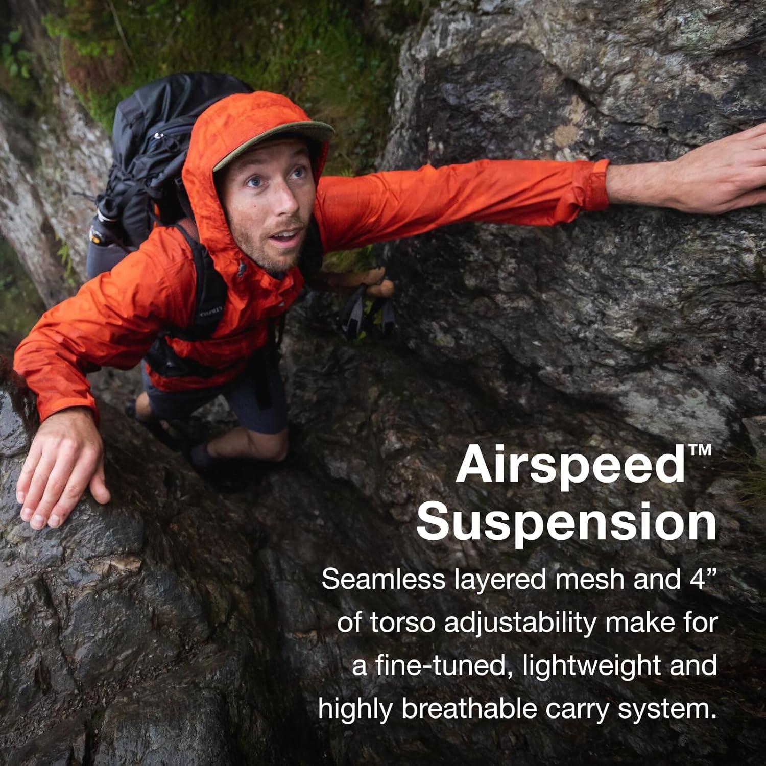 imageOsprey Exos 58 Mens Ultralight Backpacking BackpackBlue Ribbon