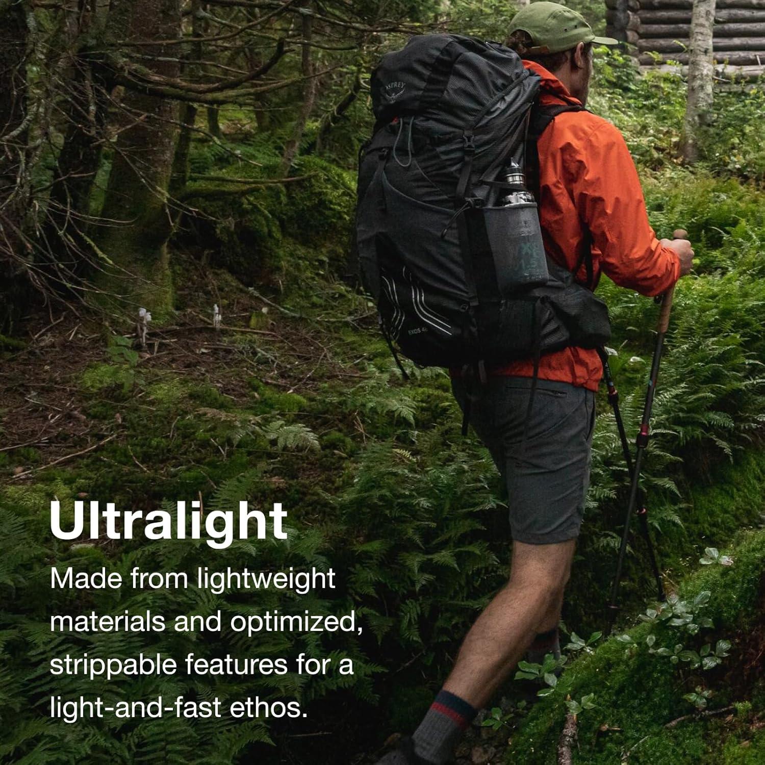 imageOsprey Exos 58 Mens Ultralight Backpacking BackpackBlue Ribbon