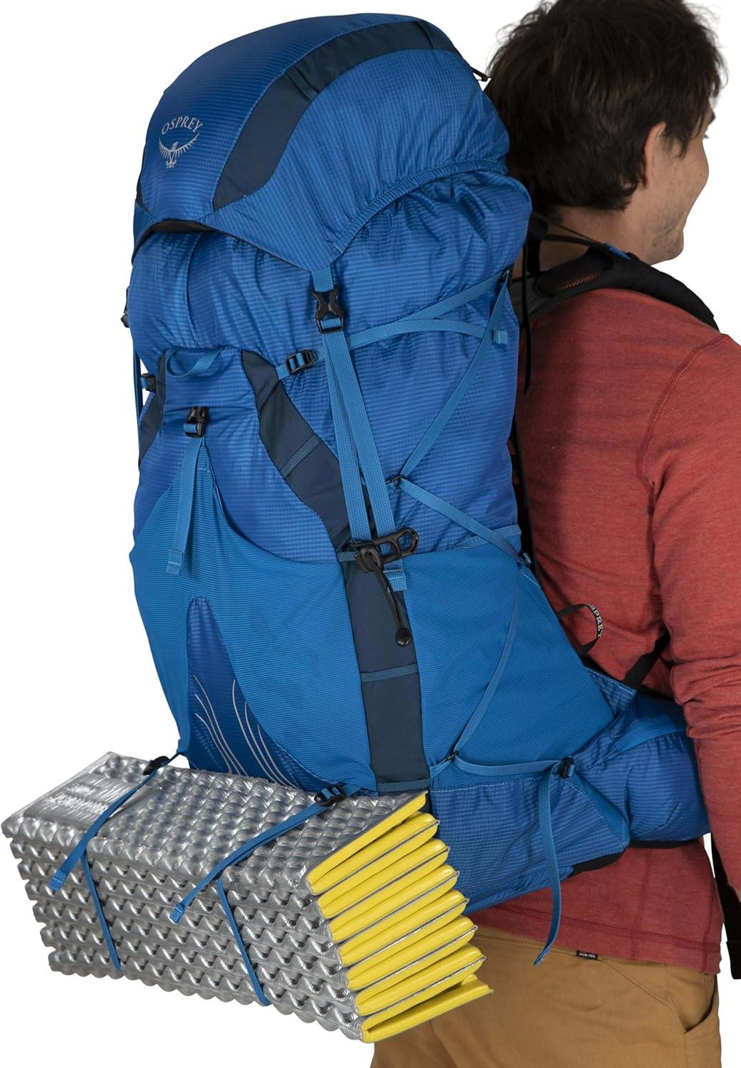 imageOsprey Exos 58 Mens Ultralight Backpacking BackpackBlue Ribbon