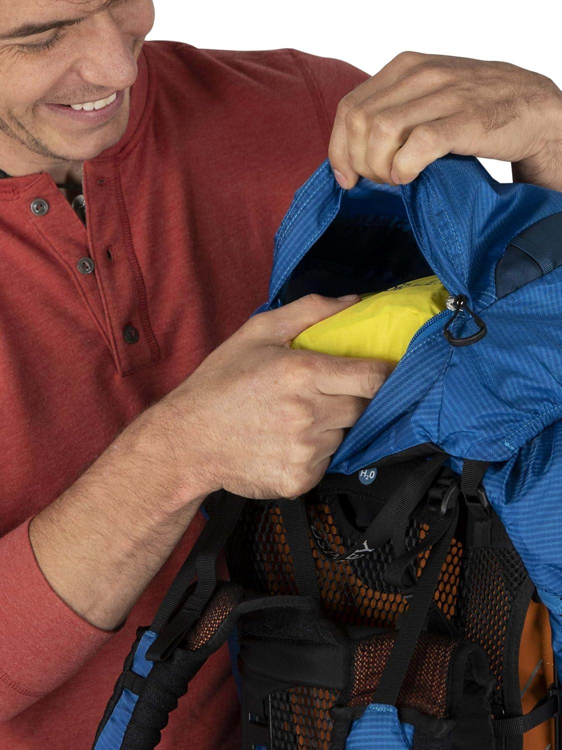 imageOsprey Exos 58 Mens Ultralight Backpacking BackpackBlue Ribbon