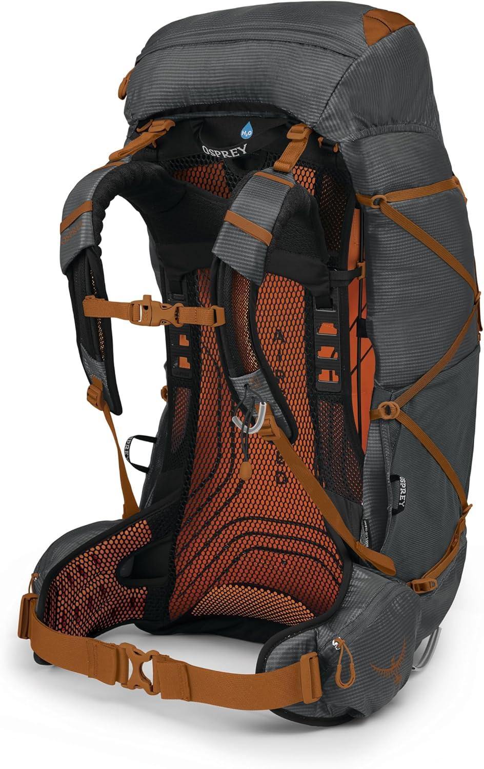 imageOsprey Exos 58 Mens Ultralight Backpacking BackpackDark Charcoal Grey