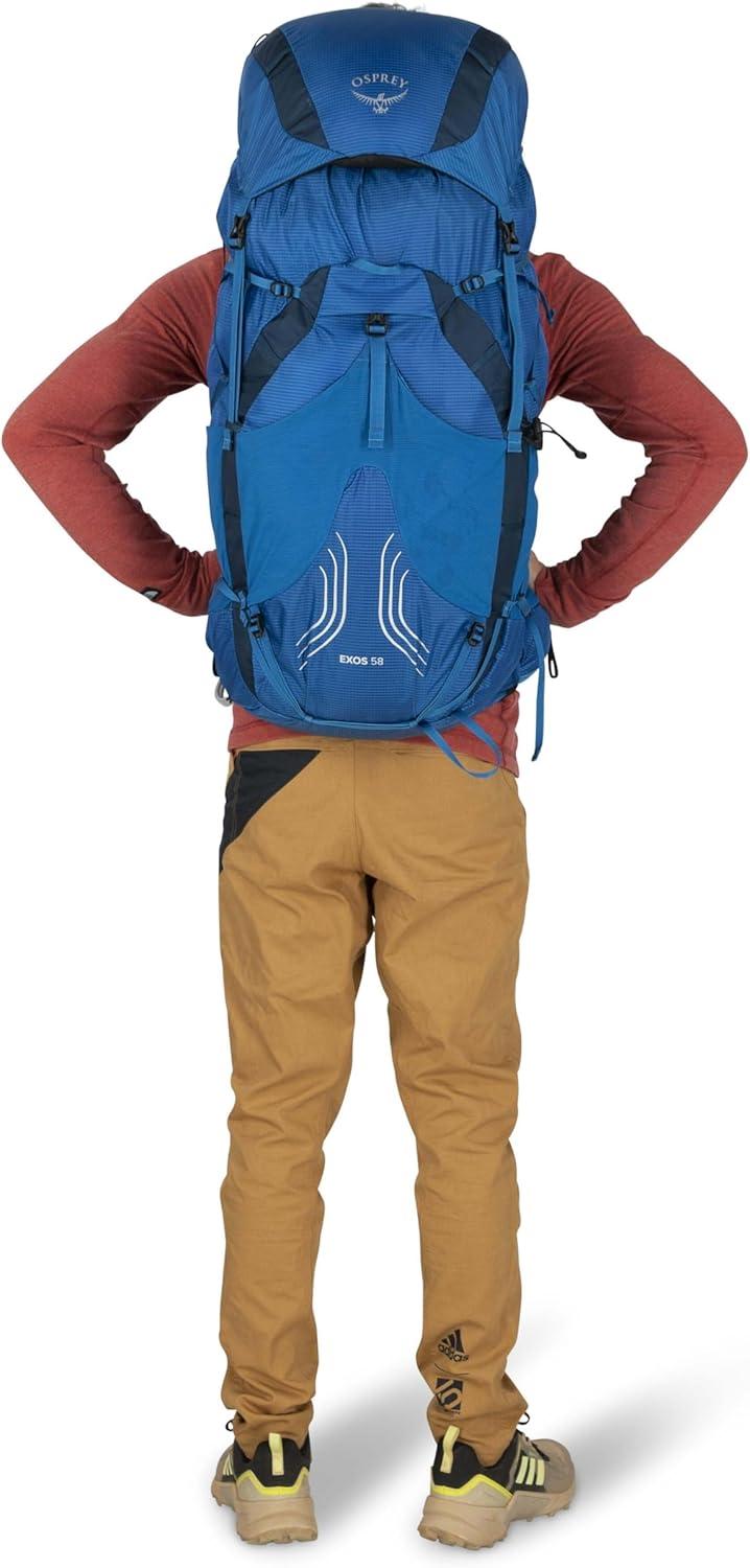 imageOsprey Exos 58 Mens Ultralight Backpacking BackpackDark Charcoal Grey