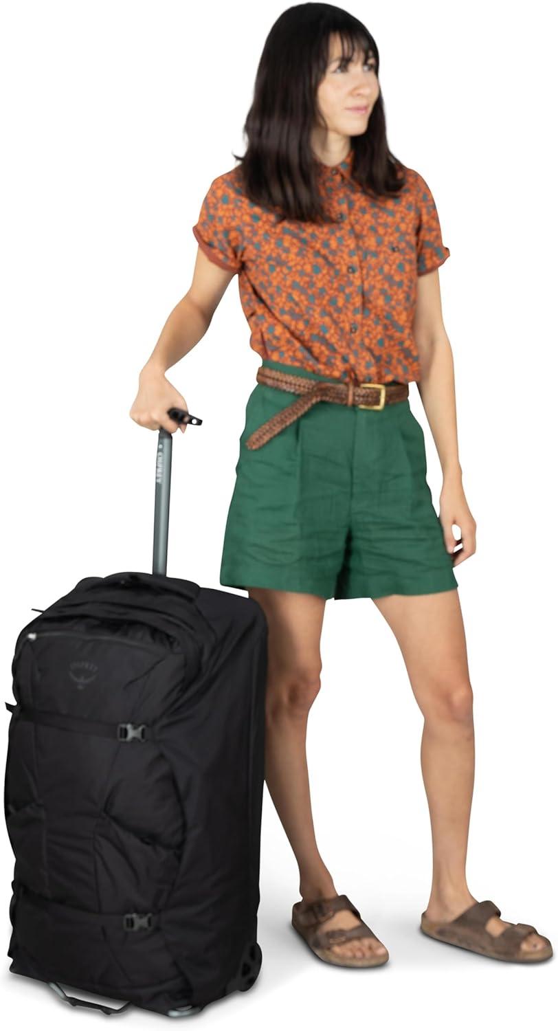 imageOsprey Farpoint Fairview 65L Wheeled Travel Pack Rolling Backpack Travel Bag Luggage with Wheels CascadeTorrent BlueCascade Torrent Blue