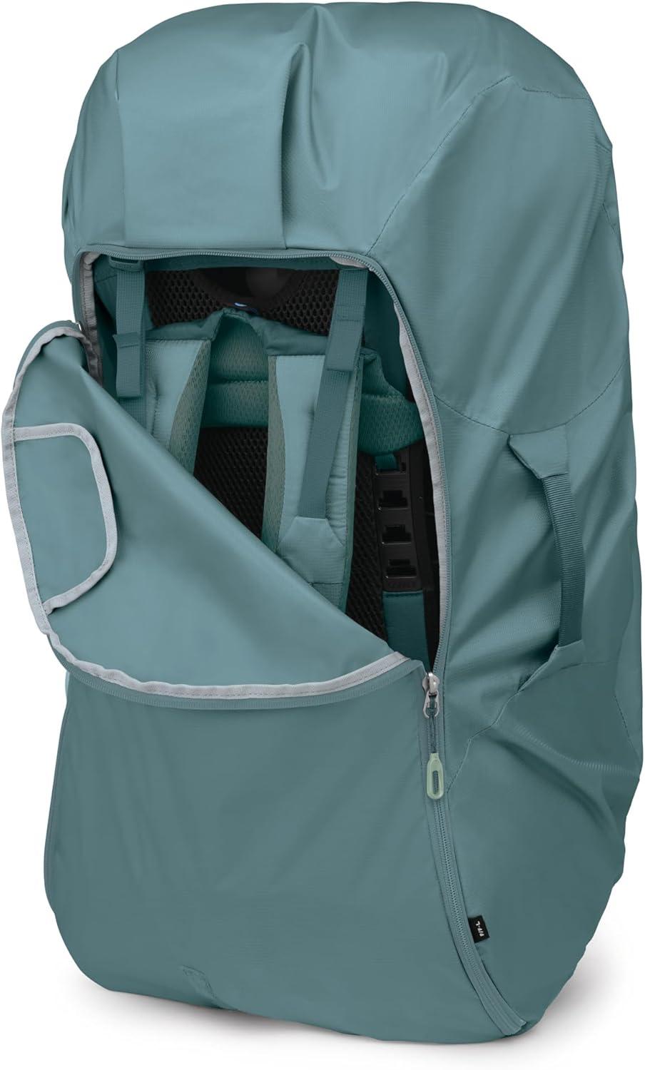 imageOsprey Farpoint Trek 55L Mens Travel Backpack Hybrid Backpacking amp Travel Bag with Internal Organization Cascade BlueTorrent BlueCascade Blue Torrent Blue