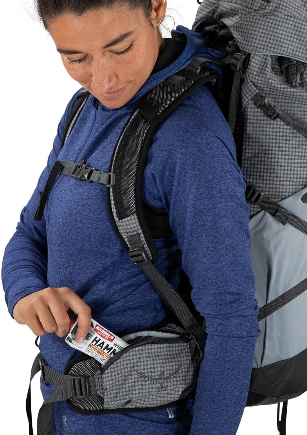 imageOsprey Tempest Pro 40L Womens Hiking Backpack with Hipbelt Mars Orange WMLSilver Lining