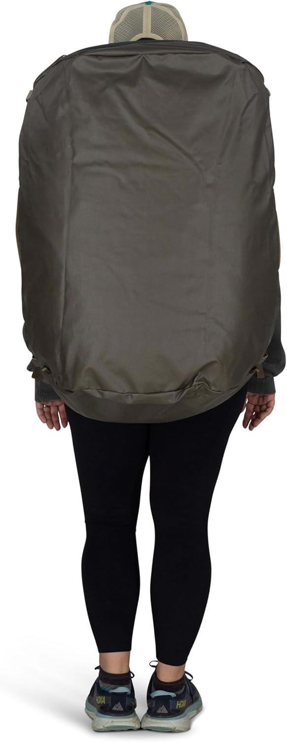 imageOsprey Transporter Lightweight Travel Duffel Bag Extra Large Water Resistant Durable Gear Bag for Men and WomenPine LeafEarl Grey