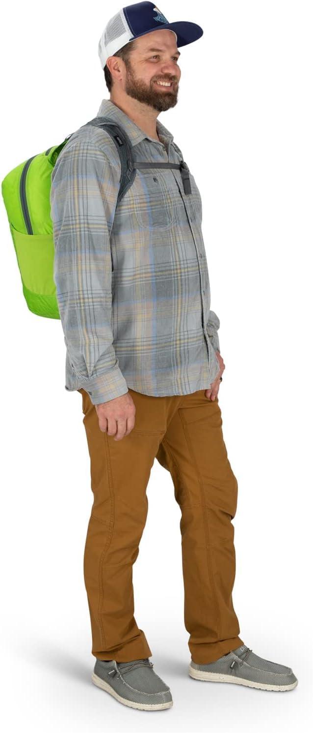 imageOsprey Ultralight Collapsible Stuff Pack Lightweight Packable Travel Backpack Extra Bag For Travel and Every Day 18 L Capacity Daypack to Expand Luggage Waterfront BlueWaterfront Blue