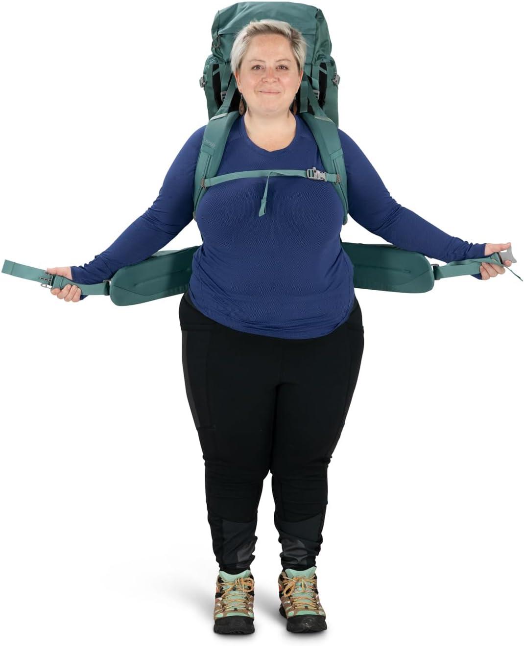 imageOsprey Viva 65L Womens Backpacking Backpack Succulent Green Extended FitSucculent Green