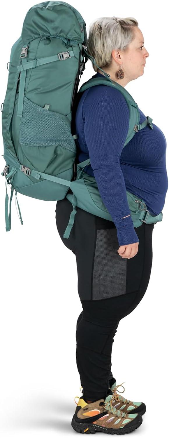 imageOsprey Viva 65L Womens Backpacking Backpack Succulent Green Extended FitSucculent Green