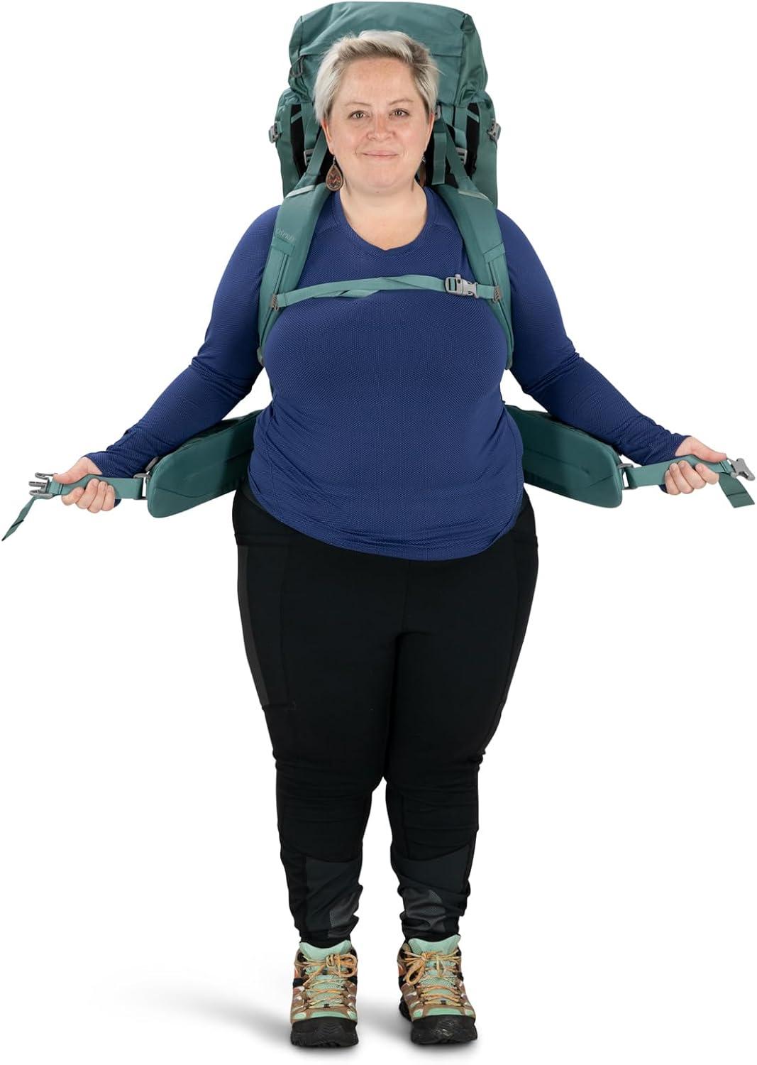 imageOsprey Viva 65L Womens Backpacking Backpack Succulent Green Extended FitSucculent Green