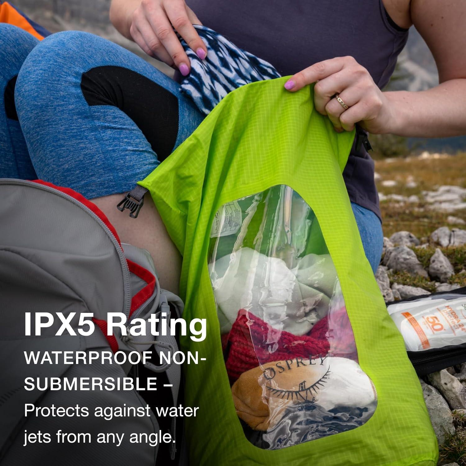 imageOsprey Waterproof Dry Sack with WindowBlack