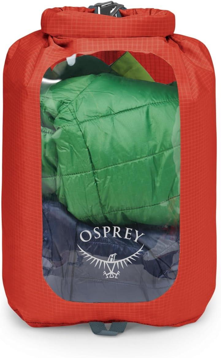 imageOsprey Waterproof Dry Sack with WindowMars Orange
