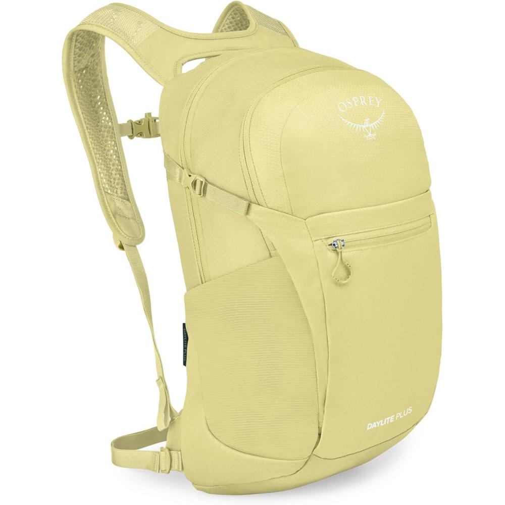 imageOsprey Daylite Plus Commuter Backpack  Everyday Pack with Laptop Sleeve Bottle Pockets and Extra Storage Iris PinkWander Yellow
