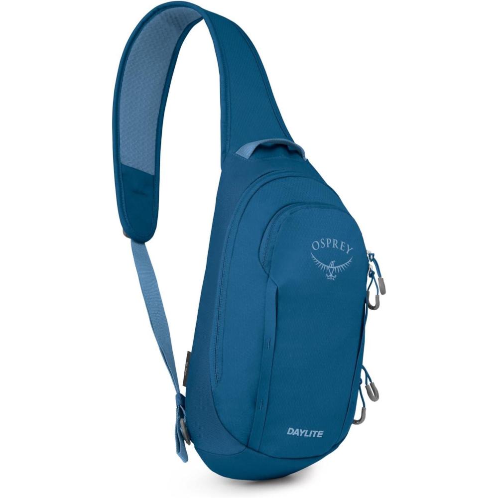 imageOsprey Daylite Shoulder Sling Bag Compact Crossbody Backpack for Everyday Carry Festivals and Lightweight TravelNight Shift Blue