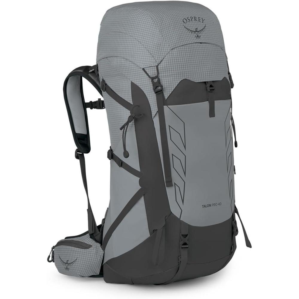 imageOsprey Talon Pro 40L Mens Hiking Backpack with Hipbelt Mars Orange LXLSilver Lining