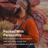 Osprey Daylite Cinch Backpack – Lightweight Travel Bag for Hikes, Festivals, and Everyday, Fuzzy Window Print/Torrent Blue(Night Shift Blue)