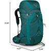 Osprey Eja 48 Women’s Ultralight Backpacking Backpack(Deep Teal)