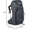 Osprey Exos 48 Men’s Ultralight Backpacking Backpack(Tungsten Grey)