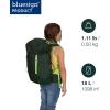 Osprey Jet 18L Kid’s Hiking Backpack, Green Canopy(Euphoria Purple)