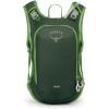 Osprey Moki 3L Kids’ Biking Backpack with Hydraulics Reservoir, Hungry Dino Print(Green Canopy)