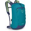 Osprey Daylite Cinch Backpack – Lightweight Travel Bag for Hikes, Festivals, and Everyday, Fuzzy Window Print/Torrent Blue(Blue Spikemass/Alkaline)