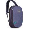 Osprey Transporter Crossbody Shoulder Sling – Personal Item Bag – Small Everyday Backpack, Mystery White/Moody Burgundy(Euphoria Purple/Purple Ink)