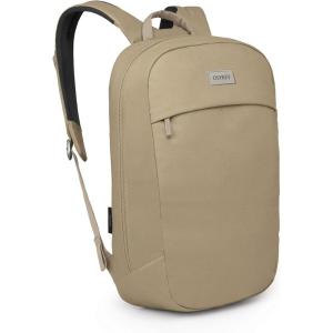 Osprey Arcane Large Day Commuter Backpack – Everyday Bag with Laptop Sleeve & Bottle Pocket, Moss Green Heather(Latte Brown)