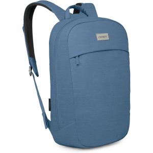 Osprey Arcane Large Day Commuter Backpack – Everyday Bag with Laptop Sleeve & Bottle Pocket, Moss Green Heather(Nirvana Blue Heather)