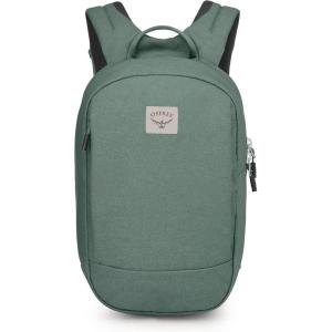 Osprey Arcane Small Day Commuter Backpack – Lightweight Everyday Bag with Laptop Sleeve, Nirvana Blue Heather(Pine Leaf Green3)