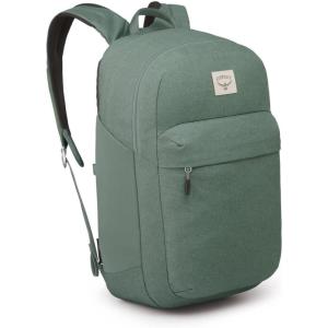 Osprey Arcane XL Day Commuter Backpack – Everyday Bag with Laptop Sleeve and Bottle Pocket, Green Heather(Pine Leaf Green)