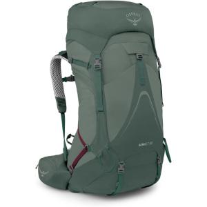 Osprey Aura AG LT 50L Women’s Backpacking Backpack, Antidote Purple, WXS/S(Darjeeling Spring Green)