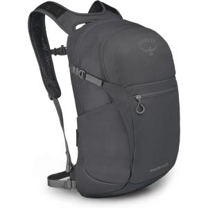 Osprey Daylite Plus Commuter Backpack – Everyday Pack with Laptop Sleeve, Bottle Pockets, and Extra Storage, Iris Pink(Tunnel Vision Grey – Amazon Exclusive)