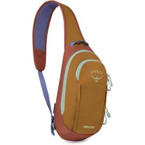 Osprey Daylite Shoulder Sling Bag – Compact Crossbody Backpack for Everyday Carry, Festivals, and Lightweight Travel(Barley Brown Multi)
