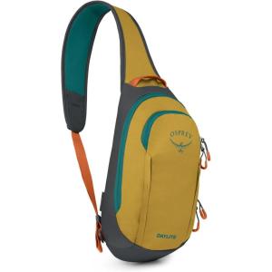 Osprey Daylite Shoulder Sling Bag – Compact Crossbody Backpack for Everyday Carry, Festivals, and Lightweight Travel(Tumbleweed Yellow/Tunnel Vision)