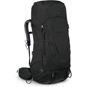 Osprey Kestrel 68L Men’s Backpacking Backpack, Black, S/M