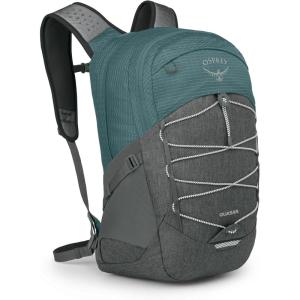 Osprey Quasar Commuter Backpack – Slim Everyday Bag with Laptop Sleeve & Bottle Pockets for Work & Schoo, Phantom Grey Heather(Cascade Blue/Coal Grey Heather)