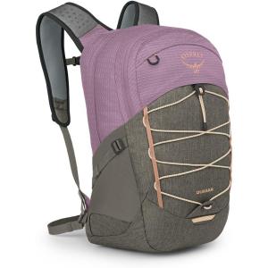 Osprey Quasar Commuter Backpack – Slim Everyday Bag with Laptop Sleeve & Bottle Pockets for Work & Schoo, Phantom Grey Heather(Pashmina/Tan Concrete)