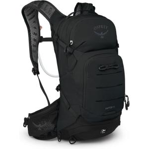 Osprey Raptor 14L Men’s Mountain Biking Backpack with Hydraulics Reservoir(Black)