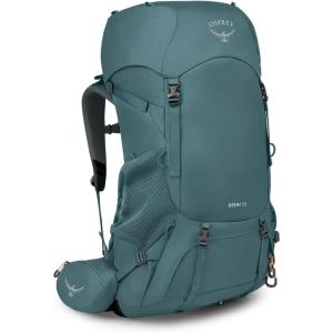 Osprey Renn 65L Women’s Backpacking Backpack, Dark Charcoal/Gray Wolf, Extended Fit(Cascade Blue/Melon Orange)