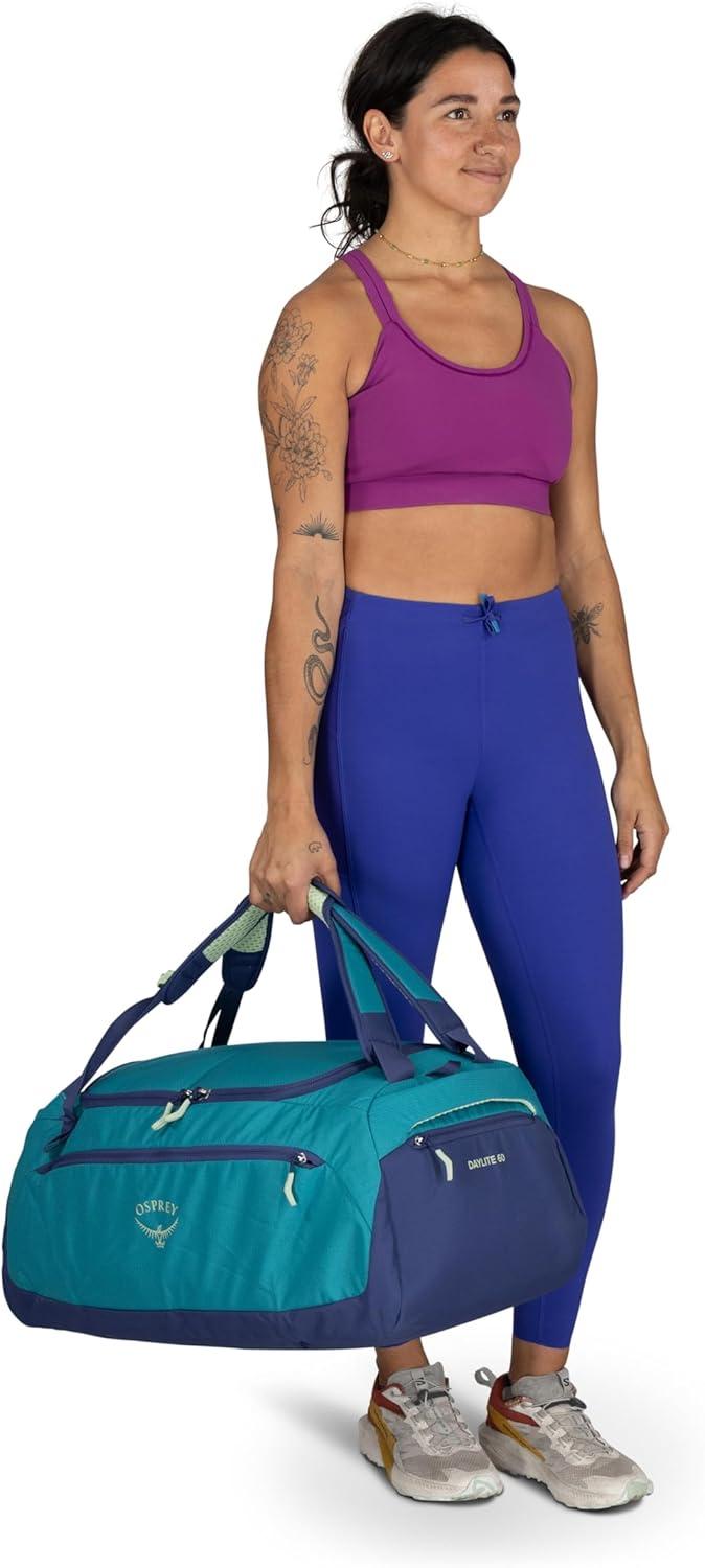 imageOsprey Daylite 60L Duffel Backpack Convertible Everyday Duffel Bag for Gym Commute and Travel Black