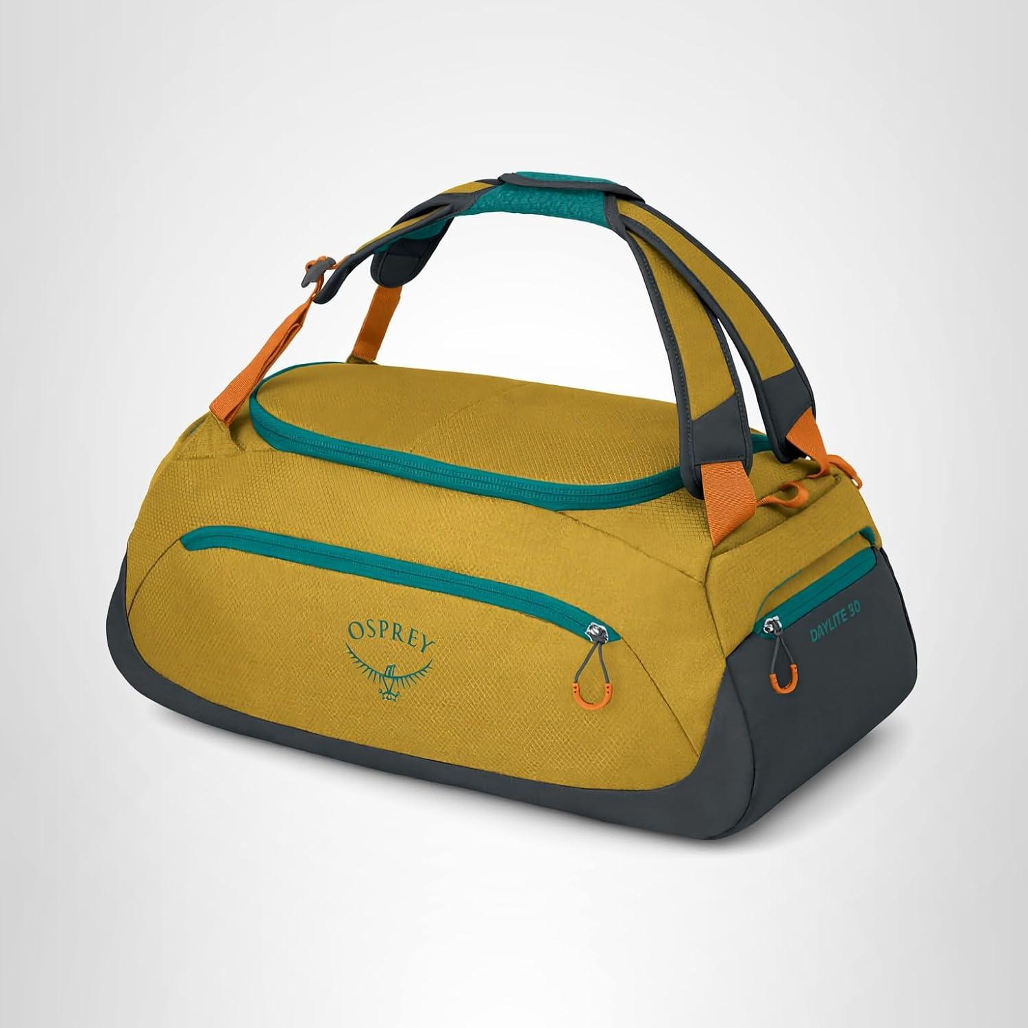 imageOsprey Daylite Duffel Backpack Convertible Everyday Duffel Bag for Gym Commute and TravelTumbleweed YellowTunnel Vision