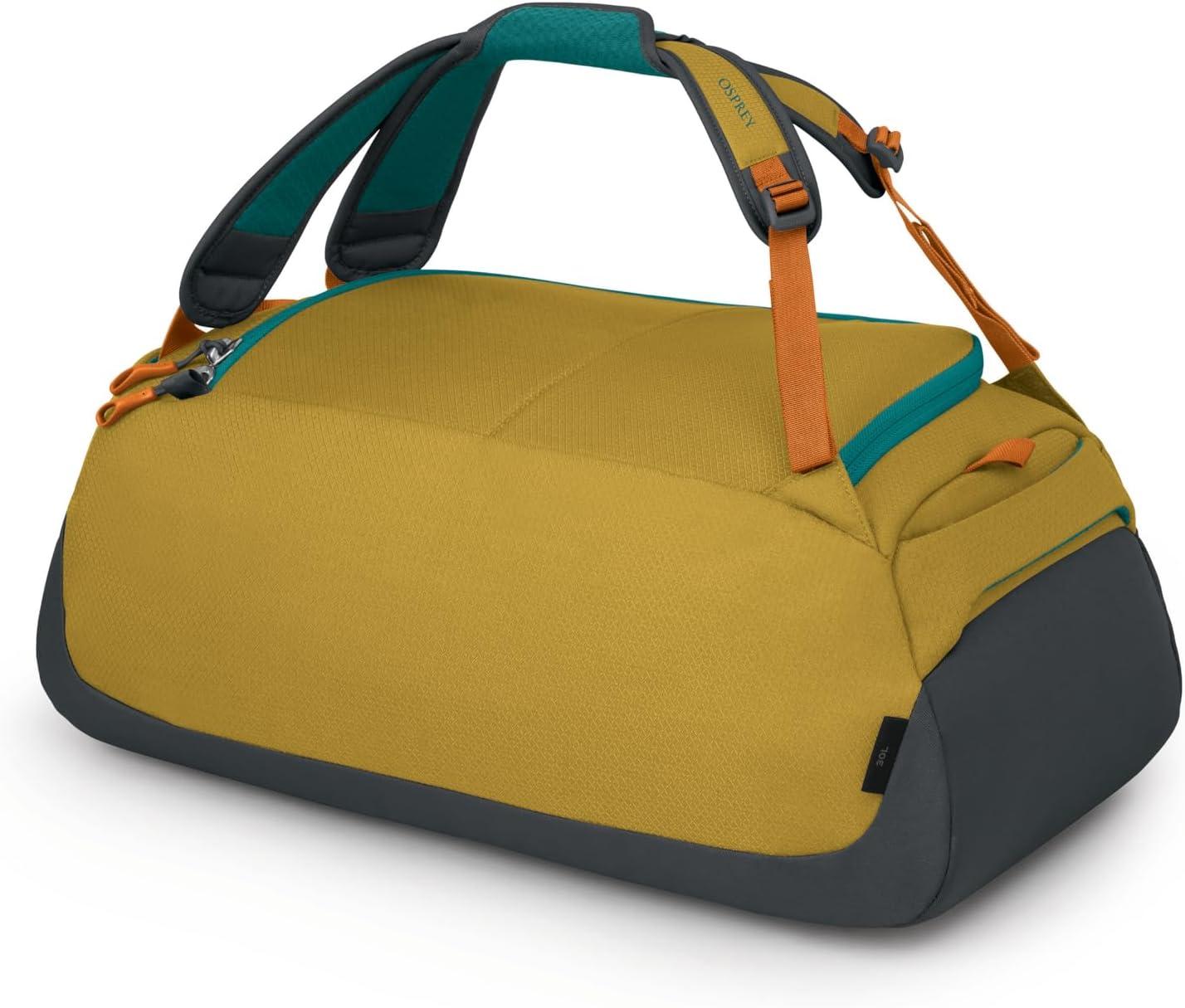 imageOsprey Daylite Duffel Backpack Convertible Everyday Duffel Bag for Gym Commute and TravelTumbleweed YellowTunnel Vision