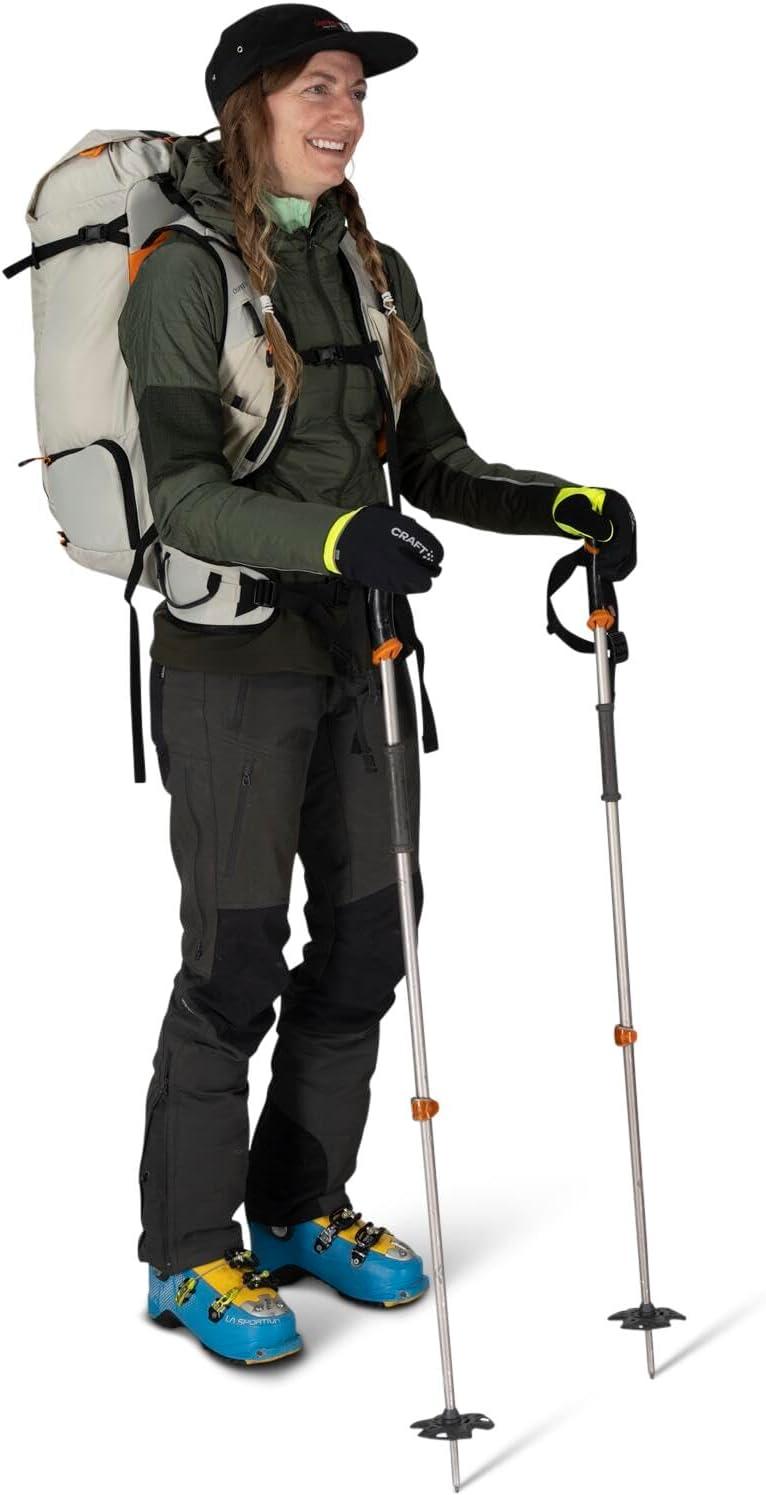 imageOsprey Firn 28L Ski and Snowboard Backpack Lightweight Touring Backpack Euphoria Purple SmallMediumElderberry PurplePeppermint Green