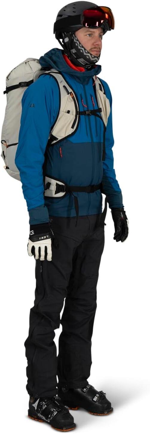 imageOsprey Firn 28L Ski and Snowboard Backpack Lightweight Touring Backpack Euphoria Purple SmallMediumElderberry PurplePeppermint Green