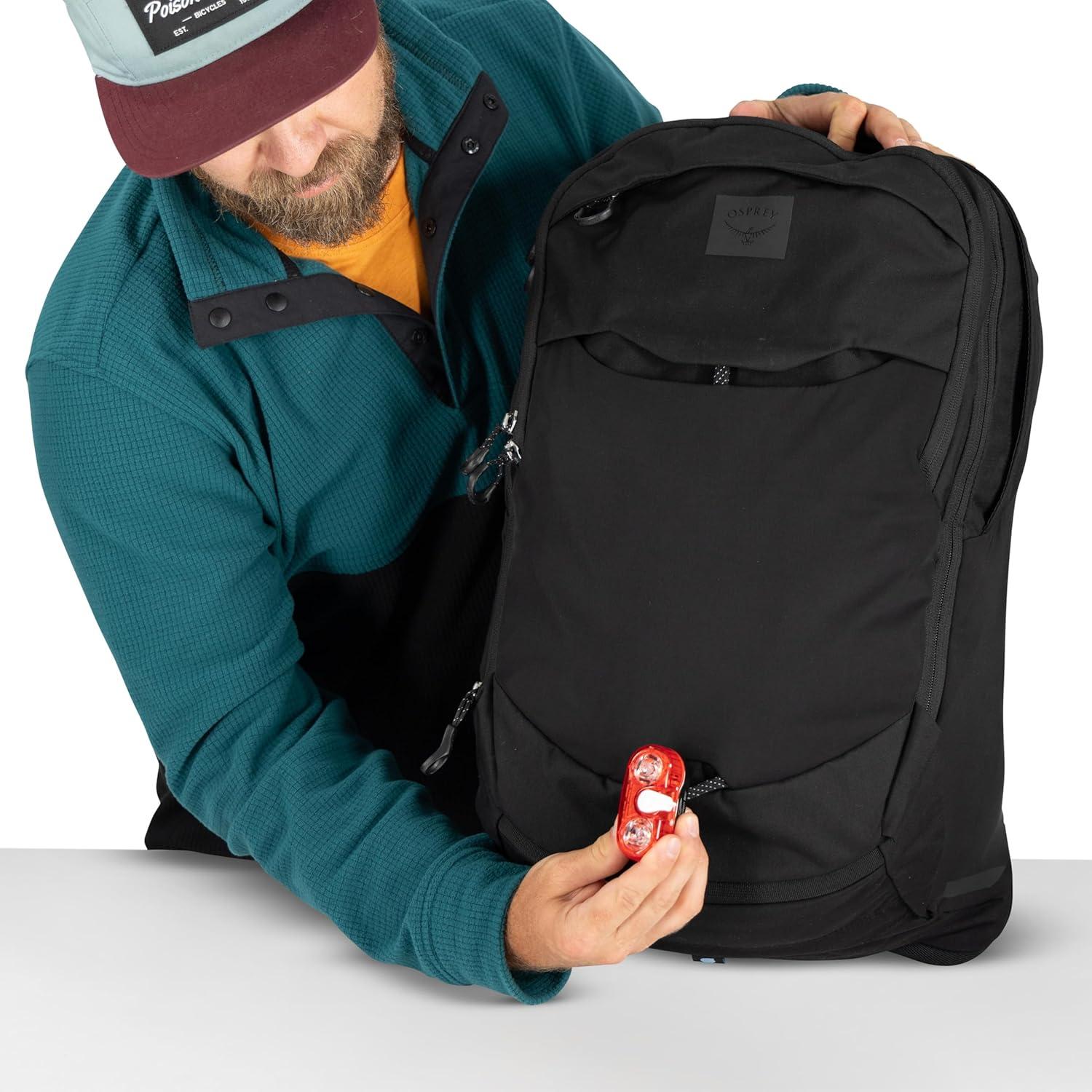 imageOsprey Metron 34L Airspeed Commuter Bike Backpack BlackMagma Brown